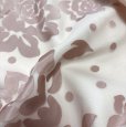 画像6: ローズティアラ　ROSE TIARA　フォーマル　ワンピース　半袖　ひざ丈　フロッキーレース　ベージュ　42号　LL (6)