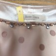 画像7: ローズティアラ　ROSE TIARA　フォーマル　ワンピース　半袖　ひざ丈　フロッキーレース　ベージュ　42号　LL (7)
