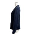 画像3: Aquascutum　Lanificio Faliero Sarti　アクアスキュータム 　レディース　テーラードジャケット　ワンボタン　ネイビー　L　11号 (3)