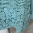画像4: ROSE PECHE　レディース　カットソー　レース付き　エメラルドグリーン　4L (4)
