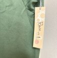 画像6: ROSE PECHE　Vネック　レイヤード用　チュニックカットソー　モスグリーン　4L (6)