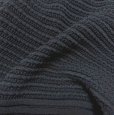 画像11: TO BE CHIC　トゥービーシック　ラッフルフリル　ロングニットカーディガン　ウエストリボン　黒　ブラック　 (11)