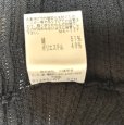 画像9: TO BE CHIC　トゥービーシック　ラッフルフリル　ロングニットカーディガン　ウエストリボン　黒　ブラック　 (9)