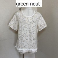 画像1: green nout (グリーンノート)  レトロドット 半袖カットソー 15号