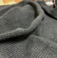 画像4: WEGO ハーフジップ ニットプルオーバー  セーター 長袖 黒 (4)