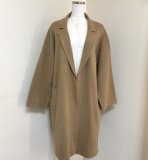 Oggi　5月号掲載　朝比奈彩　JUSGLITTY　レディース　カーディガン　パール付　ニットジャケット　紺 ブランド古着の通販・買取・販売ならリサイクルショップてんとうむし