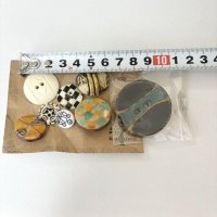 画像3: インド　アフリカ　ハンドメイド　ボタン　アソートセット