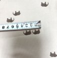 画像2: コーデュロイ生地　ぞうプリント　パステルピンク　細畝　ストレッチなし　110×200 (2)