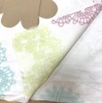 画像3: コットン生地　はぎれ　パステル大きな花柄　レトロ柄　シャツ素材　115×200 (3)