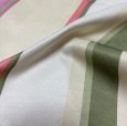 画像4: マルチストライプ　生地　はぎれ　イエロー　ピンク　レッド　グリーン　70×110 (4)