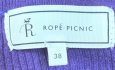 画像6: ROPE' PICNIC ロペピクニック レディース ニット カーディガン Vネック シルクブレンド リブニット パープル ３８ (6)