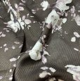 画像7: ensuite　KYO PRINT　ロングカーディガン　サマーカーディガン　ダークパープル　フラワープリント　M　 (7)
