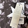 画像9: ensuite　KYO PRINT　ロングカーディガン　サマーカーディガン　ダークパープル　フラワープリント　M　 (9)