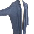 画像3: Bou Jeloud　レディース ロングカーディガン　ボタンレスカーディガン　ネイビー　紺　 (3)