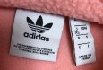 画像5: adidas  レディース ハーフジップ ボア スウェット トレーナー あったか ピンク XS 厚手 (5)