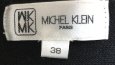 画像6: MICHEL KLEIN（ミッシェルクラン）レディース ニット セーター 黒 長袖 アーガイルチェック ３８号 (6)