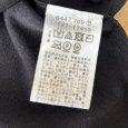 画像8: INDIVI　インディヴィ　レディース　レーヨンニット　Vネック　長袖セーター　黒　ブラック　無地　38号 (8)