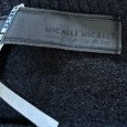 画像5: MICALLE MICALLE　ミカーレミカーレ　ウールニット　長袖セーター　厚手　ブラック　ステッチ入り (5)