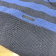 画像8: Burberry　バーバリー　レディース　ボーダーニット　カシミヤブレンド　長袖セーター　青　黒　M (8)
