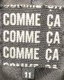 画像6: COMME CA (コムサ) レディース レザージャケット ブラック 羊革 11号 (6)