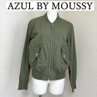 画像1: AZUL BY MOUSSY　レディース　ミリタリージャケット　カーキ　M