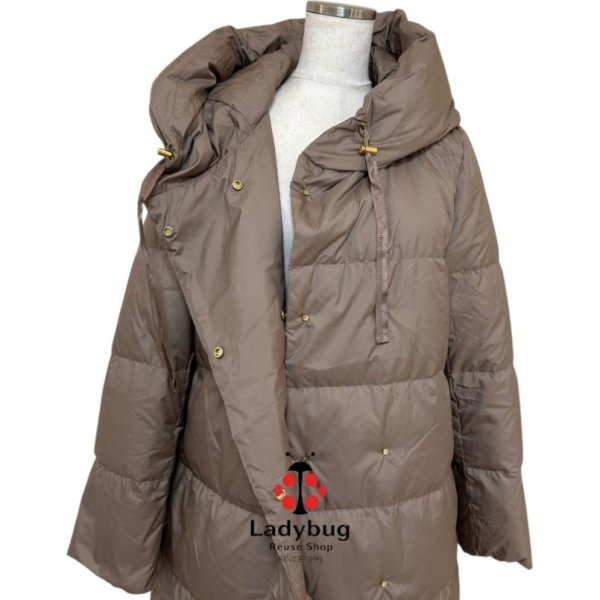 画像3: EMMEL REFINES　エメルリファインズ　レディース ダウンコート　リサイクルダウン　ベージュ　S (3)