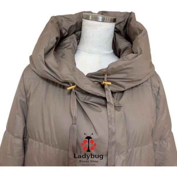 画像4: EMMEL REFINES　エメルリファインズ　レディース ダウンコート　リサイクルダウン　ベージュ　S (4)