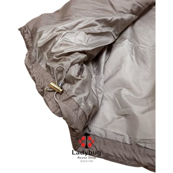 画像8: EMMEL REFINES　エメルリファインズ　レディース ダウンコート　リサイクルダウン　ベージュ　S (8)