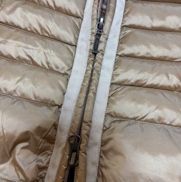 画像10: バトームーシュ　レディース　ダウンロングコート　超軽量　シャンパンベージュ　40号 (10)