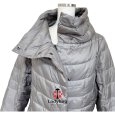 画像2: エディバウワー　レディース　スタンドカラー　ダウンジャケット　グレー　M (2)