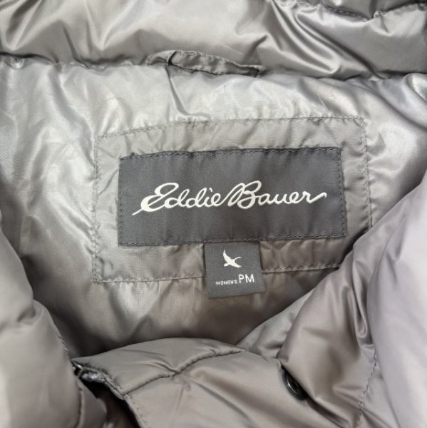 画像7: エディバウワー　レディース　スタンドカラー　ダウンジャケット　グレー　M (7)