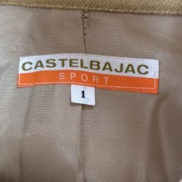 画像7: カステルバジャック　古着　スタンドカラー　コーデュロイブルゾン　マスタード (7)