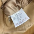 画像8: 古着　羊革　シープスキン　レディース革ジャン　ジップアップブルゾン　ベージュ　9号 (8)