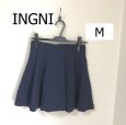 画像1: INGNI スカート見え ショートパンツ ネイビー M (1)