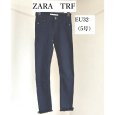 画像1: ZARA　TRF　ザラ　レディース　小さいサイズ　スキニーパンツ　ネイビー　EU32（5号） (1)