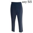 画像1: any SiS　エニィシス　エニシス　プルオンパンツ　万能パンツ　黒　無地　ブラック　M　ウエストゴム (1)