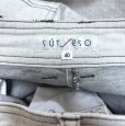 画像5: スチェッソ　レディース　ワイドジーンズ　ワイドデニムパンツ　ライトグレー　40号 (5)