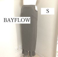 画像1: タグ付き BAYFLOW（ベイフロー） レギパンセットスカート ロングスカート S