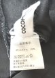 画像11: COCOMOMO ココモモ バイカラー ベロア プリーツスカート ロング 冬 黒 グレー (11)