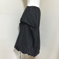 画像3: ケンゾー　kenzo jungle　フォーマルロングスカート　タフタスカート　バルーンスカート　黒　無地　ステージ衣装　40号