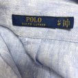 画像5: POLO RALPH LAUREN　ラルフローレン　リネンスカート　ラップスカート　ロングスカート　ライトブルー　6P (5)