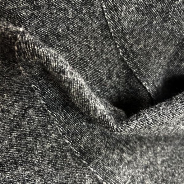 画像5: 23区　ウール　Aラインスカート　膝丈スカート　グレー　36号 (5)