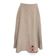 画像1: 難あり　フォクシー　ウールフレアスカート　カシミヤウール　あったかスカート　ベージュ　42号 (1)
