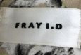 画像10: FRAY I.D（フレイ アイディー） レトロフラワープリント ジョーゼット ワンピース ベージュ 7分袖 (10)