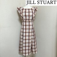 画像1: JILL STUART　ジルスチュアート　レディース　ワンピース　半袖　ミモレ丈　チェック　s