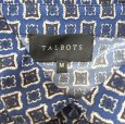 画像6: TALBOTS　タルボット　前ボタン　襟付き　半袖ワンピース　ストレッチ　青　接触冷感　M (6)