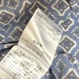 画像8: TALBOTS　タルボット　前ボタン　襟付き　半袖ワンピース　ストレッチ　青　接触冷感　M (8)