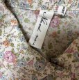 画像5: niko and...（ニコアンド）　花柄　シャツワンピース　長袖　襟付き　ベージュ　F (5)