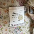 画像6: niko and...（ニコアンド）　花柄　シャツワンピース　長袖　襟付き　ベージュ　F (6)