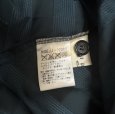 画像7: GIANNI LO GIUDICE（ジャンニ ロ ジュディチェ）タフタワンピース　半袖　膝丈　チェック　前ボタン　スタンドカラー　グリーン　42号　LL (7)